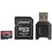 Kingston paměťová karta 128GB microSDXC React Plus SDCR2 w/Adapter + MLPM Reader