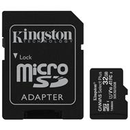 Kingston paměťová karta 32GB Canvas Select Plus microSDHC 100R A1 C10 Card + ADP