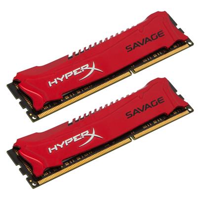 KINGSTON RAM 8GB 1600MHz DDR3 Non-ECC CL9 DIMM XMP HyperX Savage kit 2 x 4GB
