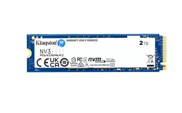 Kingston SSD 2000GB NV3 NVMe™ PCIe M.2 2280 (ctení/zápis: 6000/5000MB/s;)