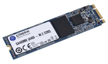 Kingston SSD 480GB A400 SATA III M.2 2280 TLC (čtení/zápis: 500/450MB/s)
