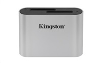 Kingston USB3.2 Gen1 Workflow Dual-Slot SDHC/SDXC UHS-II Card Reader