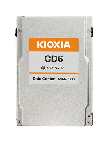 Kioxia CD6-R 7.68TB NVMe PCIe4x4 2.5" 15mm SIE 1DWPD