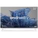 KIVI - 32', HD, Google Android TV, White, 1366x768, 60 Hz, Sound by JVC, 2x8W, 33 kWh/1000h , BT5, HDMI ports 3