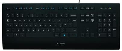 Klávesnice Logitech Keyboard K280e for Business,US