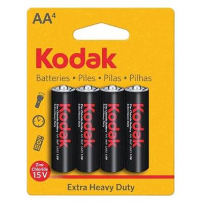 KODAK HEAVY-DUTY baterie AA; 4ks; (zinc-chloride)