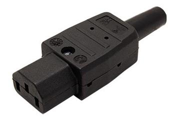 Konektor síťový 250V/10A, na kabel, samice IEC320 C13 (915.170)