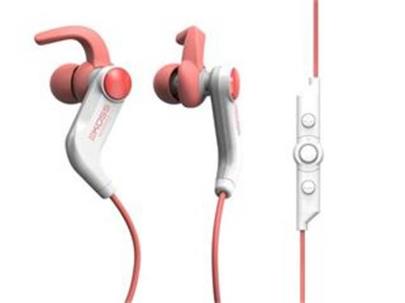 KOSS sluchátka BT/190i , sluchátka do uší s mikrofonem, bez kódu, bezdrátová, sportovní, růžová