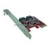Kouwell PE-115H PCI-E Karta 2x SATAIII 6Gbps/ Včetně low profille
