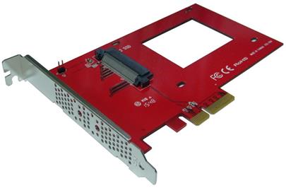 KOUWELL řadič pro NVMe U.2 SSD / PCIe / FullProfile