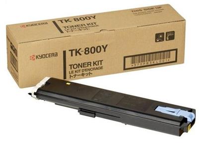 Kyocera toner TK-800Y/ 10 000 A4/ žlutý/ pro FS-C8008N