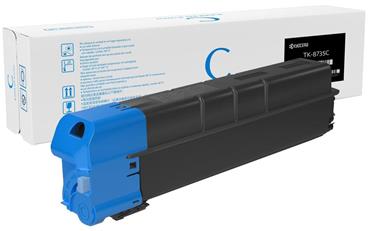 Kyocera toner TK-8735C cyan na 40 000 A4 stran, pro TASKalfa 7353/8353ci