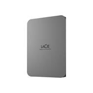 LACIE External Portable Hardrive 2TB USB 3.2 Gen 1 up to 5Gb/s USB-C, Space grey