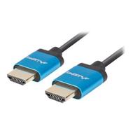 LANBERG HDMI M/M 2.0 kabel 0.5M 4K černý úzký  