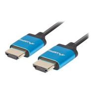 LANBERG HDMI M/M 2.0 kabel 1M 4K černý úzký  