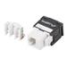 LANBERG KEYSTONE MODULE TOOLLESS RJ45->LSA CAT.6A UTP 180°