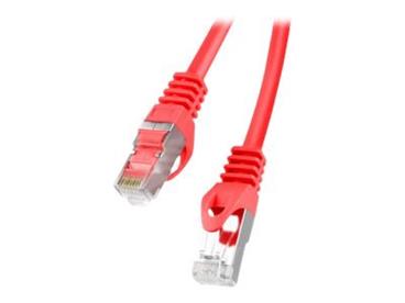 LANBERG Patch kabel CAT.6 FTP 2M červený Fluke Passed