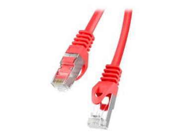 LANBERG Patch kabel CAT.6 FTP 3M červený Fluke Passed