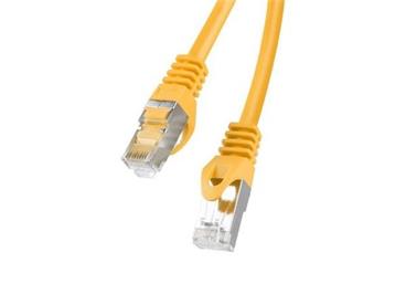LANBERG Patch kabel cat6 FTP 15m žlutý Fluke Passed