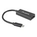 LANBERG USB-C(M) 3.1 na Displayport(F) adaptér kabel 15CM černý