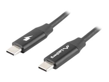 LANBERG USB-C M/M 2.0 cable 0.5m Quick Charge 4.0 black