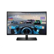 LCD HP VA 27x Curved gaming LED backlight; 27" matný; 1920x1080; 5ms; DisplayPort, HDMI - black