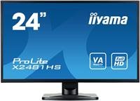 LCD LED 23.6'' Prolite X2481HS-B1 Full HD, 6ms, DVI-D, HDMI, speakers, black