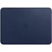 Leather Sleeve pro MacBook Pro 13 - Midnight Blue