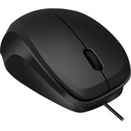 LEDGY Mouse - USB, Silent, black-black