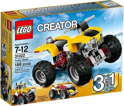 LEGO Creator - Turbo čtyřkolka 3 v 1 31022