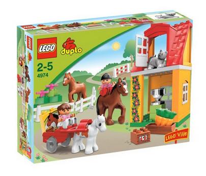 LEGO Duplo - Ville - Stáje pro koně 4974