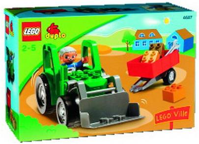 LEGO Duplo - Ville - Traktor s přívěsem 4687