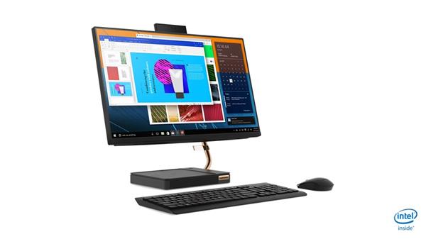 Lenovo AIO 5 23.8"FHD/i5-10400T/8G/1T/INT/W10H bl