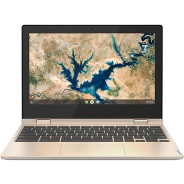Lenovo IdeaPad FLEX 3 ChromeBook Celeron N4020/4GB/64GB eMMC/11,6"/IPS/HD/TOUCH/250nitů/Google Chrome OS/béžová