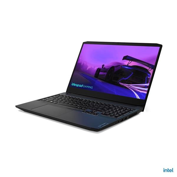 Lenovo IdeaPad/Gaming 3 15IHU6/i5-11320H/15,6"/FHD/8GB/512GB SSD/GTX 1650/W11H/Black/2R