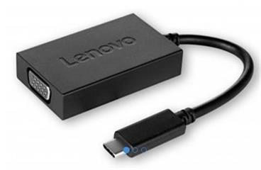 Lenovo kabel redukce USB-C to VGA Plus Power Adapter