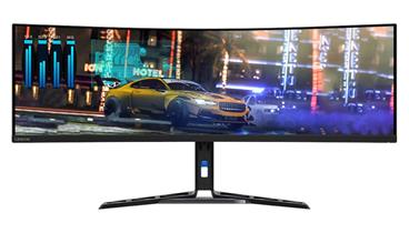 Lenovo LEGION R45w-30 VA/44,5"/5120x1440/32:9//3000:1/1ms/až170Hz/až500nitů/2xHDMI+1xDP/RJ45/USB HUB/VESA/Pivot/prohlý