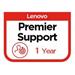 Lenovo Post Warranty Onsite + Premier Support - Prodloužená dohoda o službách - náhradní díly a práce - 1 rok - na místě - doba v