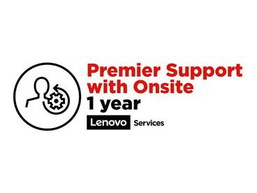 Lenovo Post Warranty Premier Support - Prodloužená dohoda o službách - náhradní díly a práce - 1 rok - na místě - doba vyřízení p