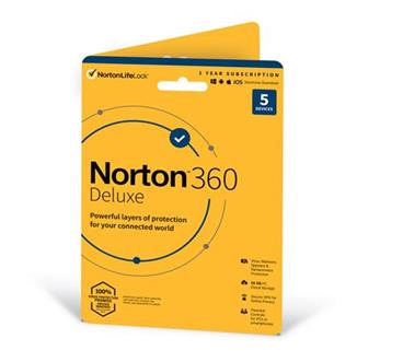 Lenovo PROMO - NORTON 360 STANDARD 10GB +VPN 1 uživatel pro 1 zařízení na 1rok - Karta Attached