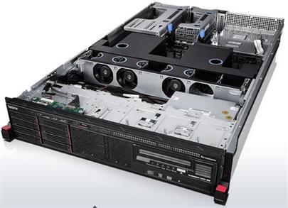 Lenovo RD450 Xeon 6C E5-2620v3 2.4 GHz/1x8GB/0GB HS SAS/SATA 2,5" (16)/720ix -1GB cache, no battery/DVD-RW/IMM/750W
