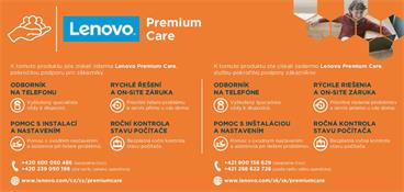 Lenovo rozšíření záruky Lenovo CONS/SMB NTB řady V PREMIUM CARE 2r on-site NBD (z 2r carry-in)