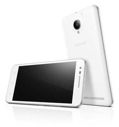 LENOVO Smartphone C2 DualSim , 5,0" IPS 1280x720, Quad-Core 1,0GHz, 1GB, 8GB, 8Mpx, 4G, Android 6.0, bílý
