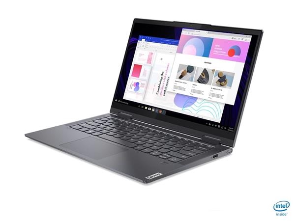 Lenovo YOGA 7 14ITL05 i7-1165G7/16GB/1TB SSD/14"/FHD/TOUCH/IPS/300nitů/FPR/PEN/OnSite/WIN11 Home/šedá