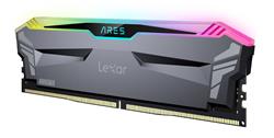 Lexar ARES DDR5 32GB (kit 2x16GB) UDIMM 6000MHz CL30 XMP 3.0 & EXPO - RGB, Heatsink - černá