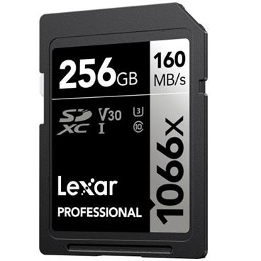 LEXAR card SDXC 256GB Professional 1066x SILVER UHS-I