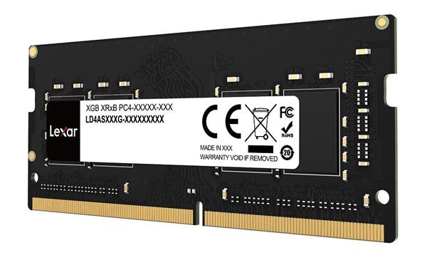 Lexar DDR4 8GB SODIMM 3200MHz, CL22 - Blister balení