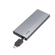 Lexar E10 Box na SSD M.2 NVMe/SATA, USB 3.2 až 10Gbps, s vestavěným kabelem