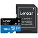 LEXAR Micro SD card SDXC 128GB High-Performance 633x UHS-I + SD adaptér