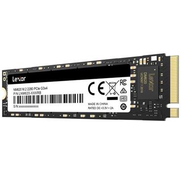 LEXAR NM620 SSD NVMe M.2 2TB PCIe (čtení max. 3500MB/s, zápis max. 3000MB/s)